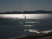 Surfing. Los Alcazares, Murcia